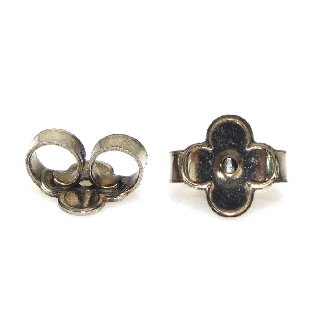 LOUIS VUITTON Silver Earrings - Picture 7 of 10